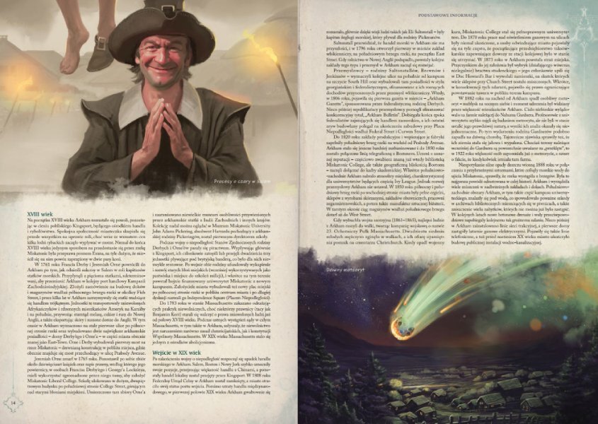 Podgląd wnętrza książki Arkham